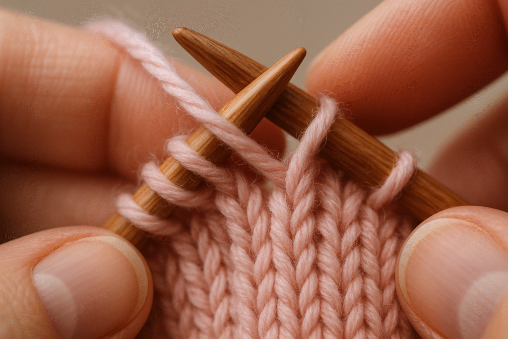 3. Yarn Over (YO) for Decorative Increases