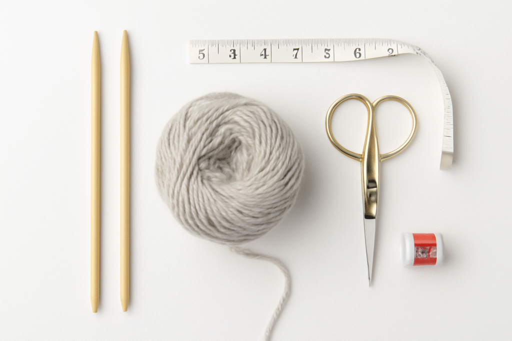 How to Cast on Knitting with Two Needles