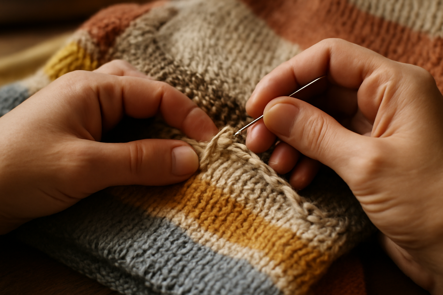 How Do You Weave in Ends in Knitting?