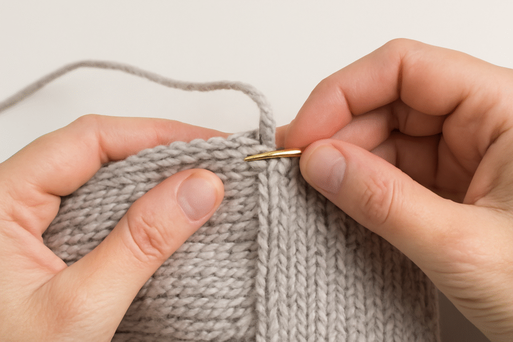 Step 6: Seam the Hat