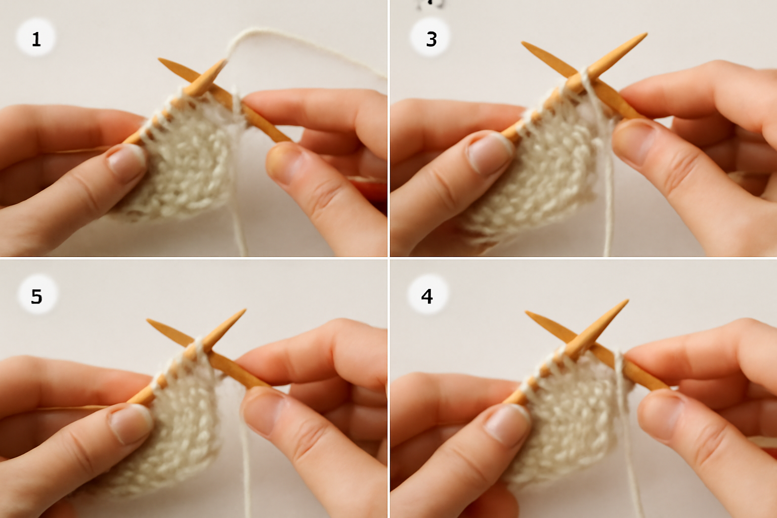 Step-by-Step: Adding Yarn in Practice