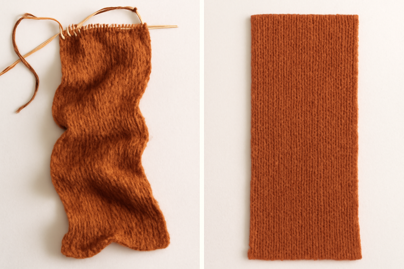 Why Block a Knitted Scarf?