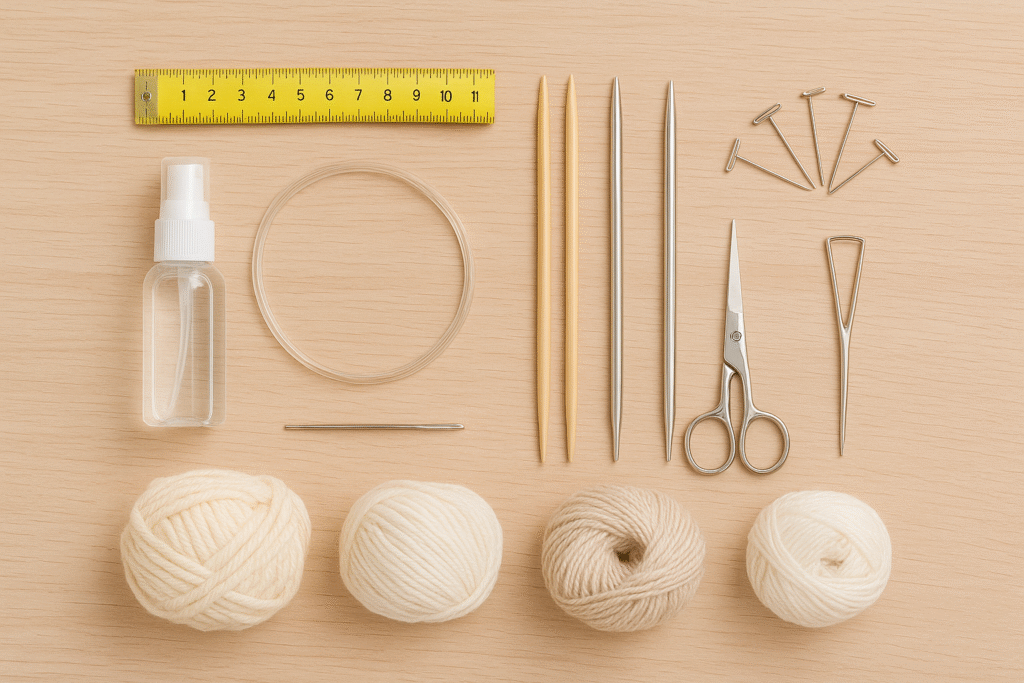 Essential Supplies for Your Gauge Swatch