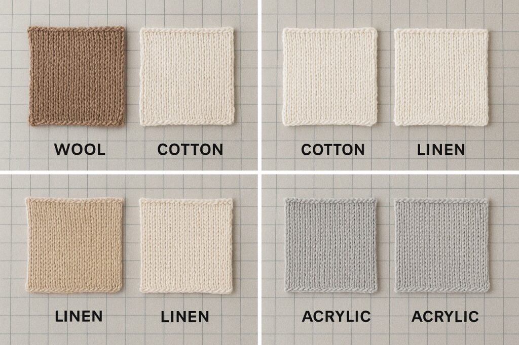 Blocking Different Yarn Types