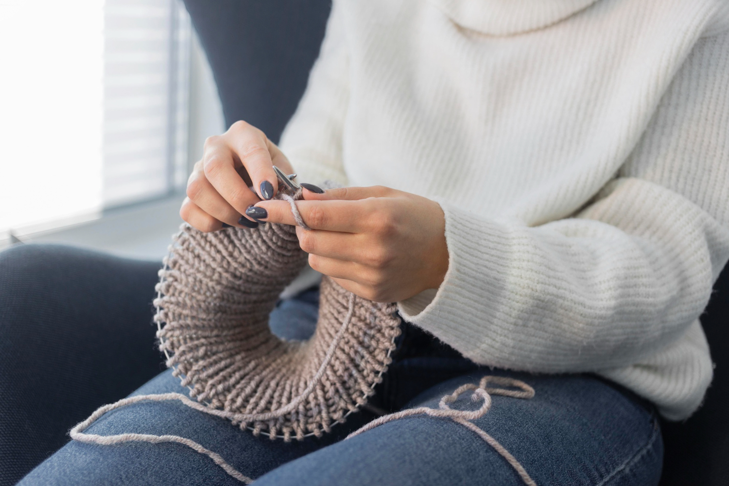 How to Connect Circular Knitting