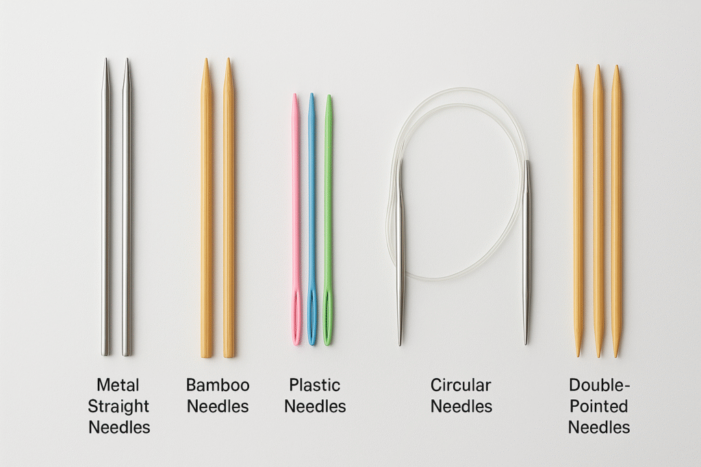Types of Knitting Needles and Materials Allowed on Planes