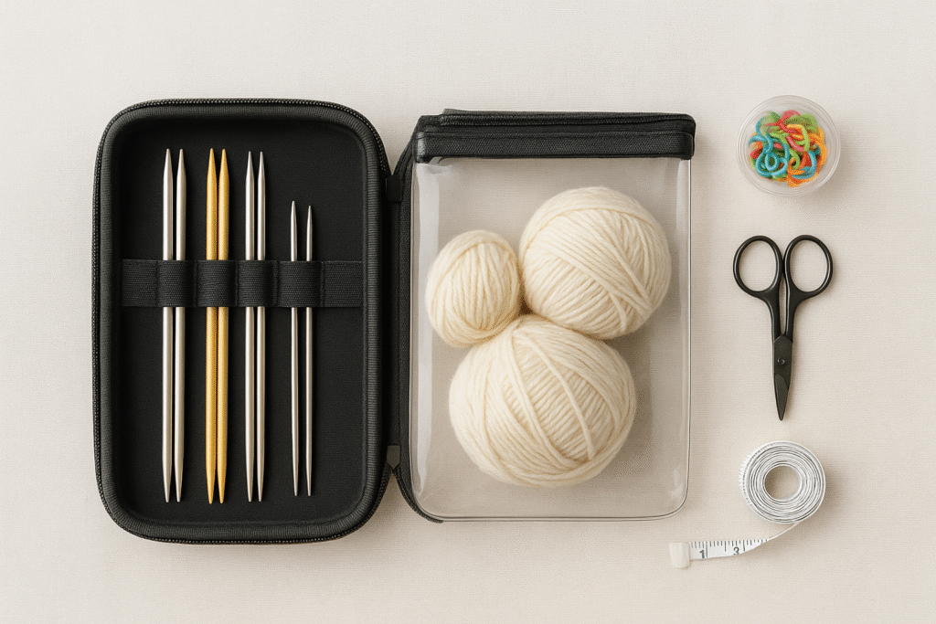 Tips for Packing and Traveling with Knitting Needles