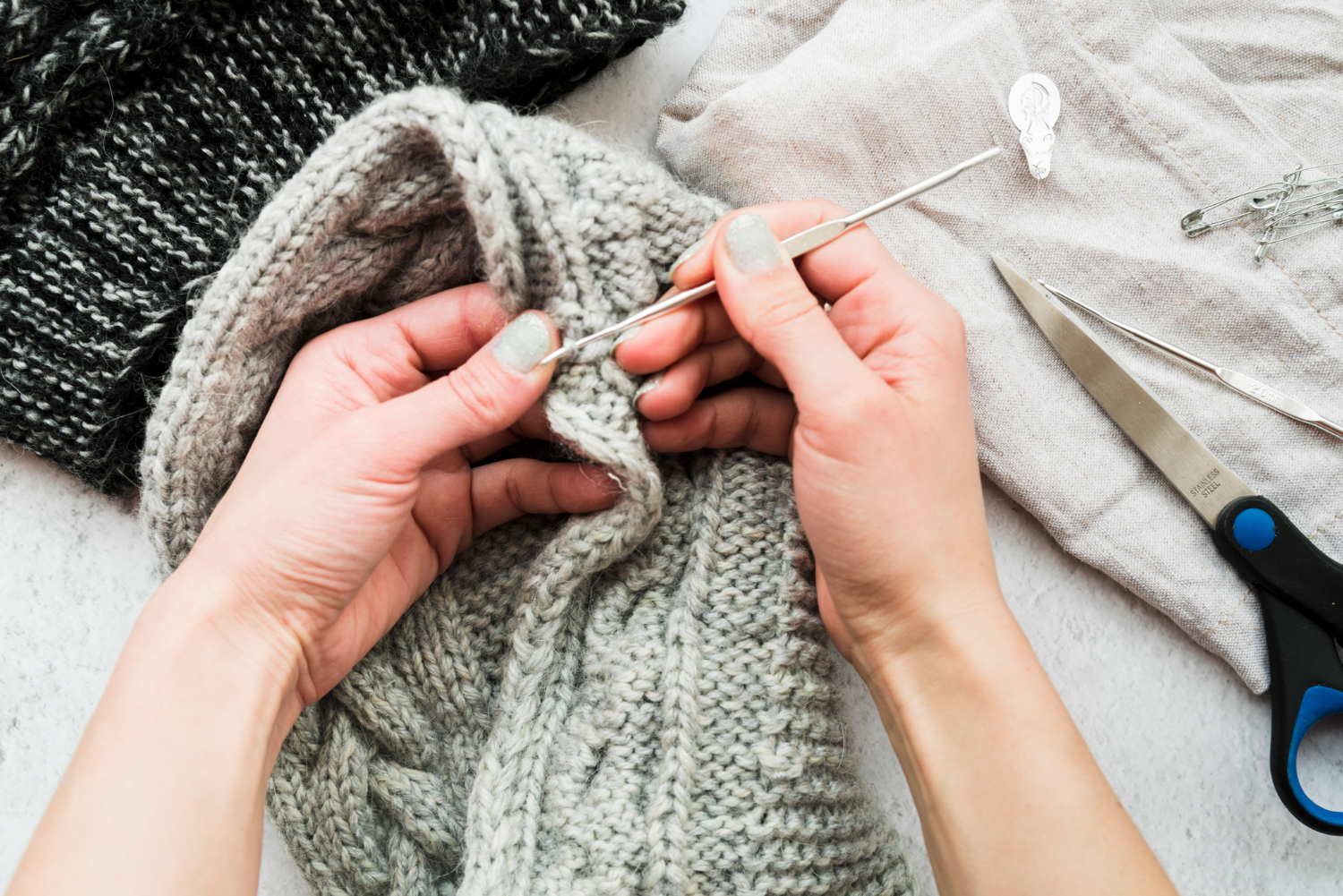 How to Fix a Knitting Hole