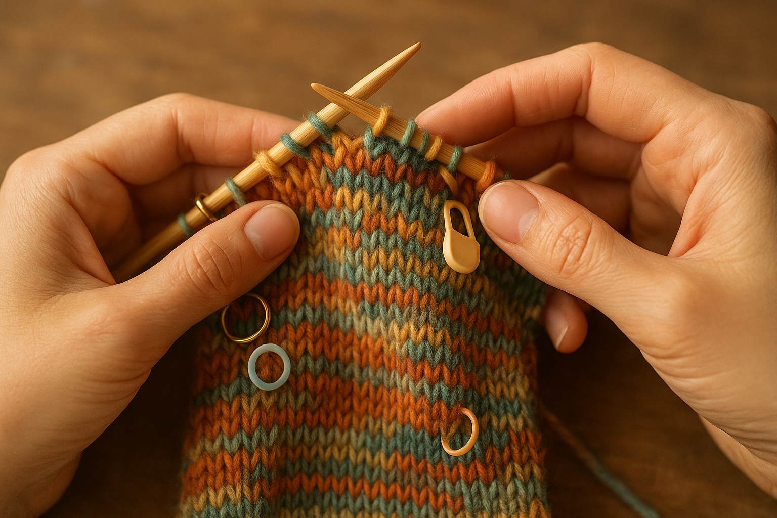 How to Use Stitch Markers for Knitting