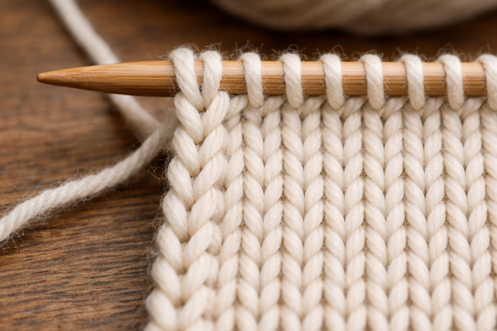 1. Slipped Stitch Edge (Classic Selvage)