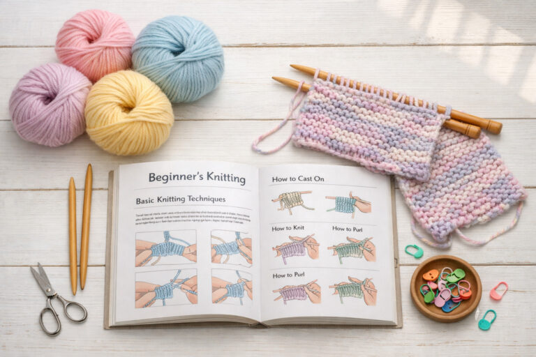 Best Knitting Books for Beginners
