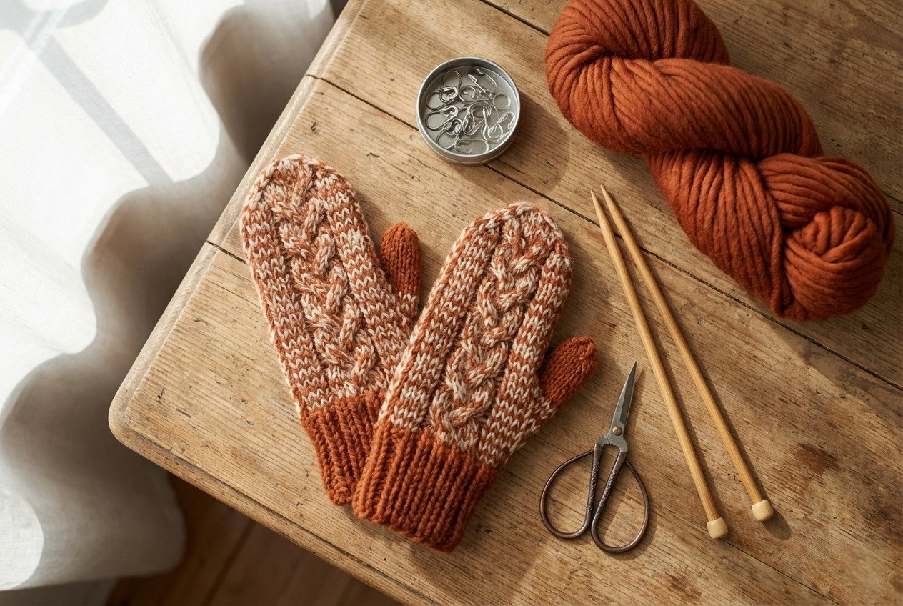 How to Knit Mittens