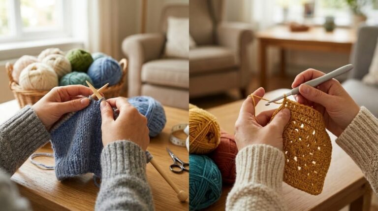 Is Knitting or Crocheting Easier?