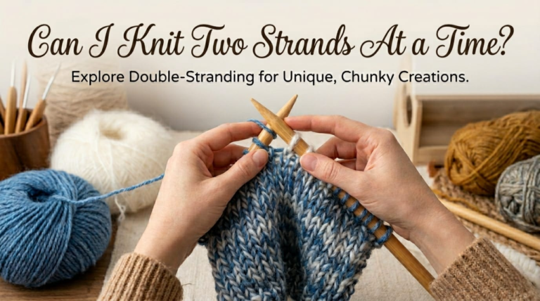 Can I Knit Two Strands at a Time?