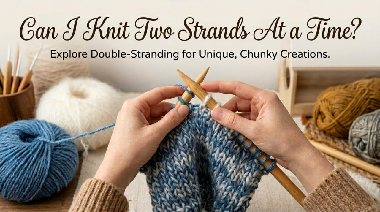 Can I Knit Two Strands at a Time?