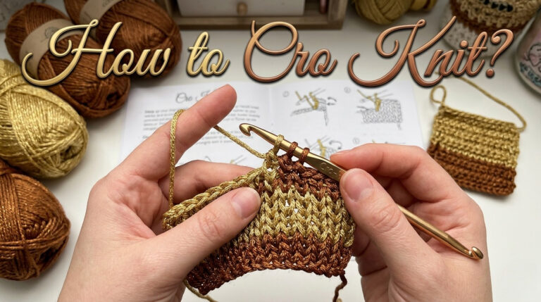 How to Cro Knit?