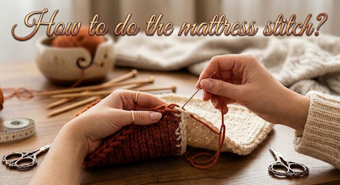 How to Do Mattress Stitch?