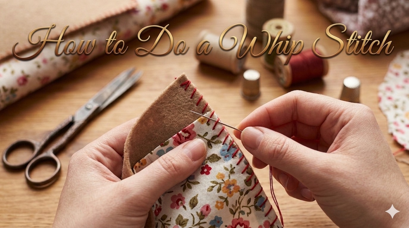 How to Do a Whip Stitch?