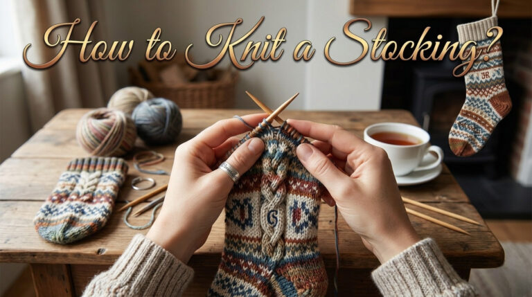 How to Knit a Stocking?