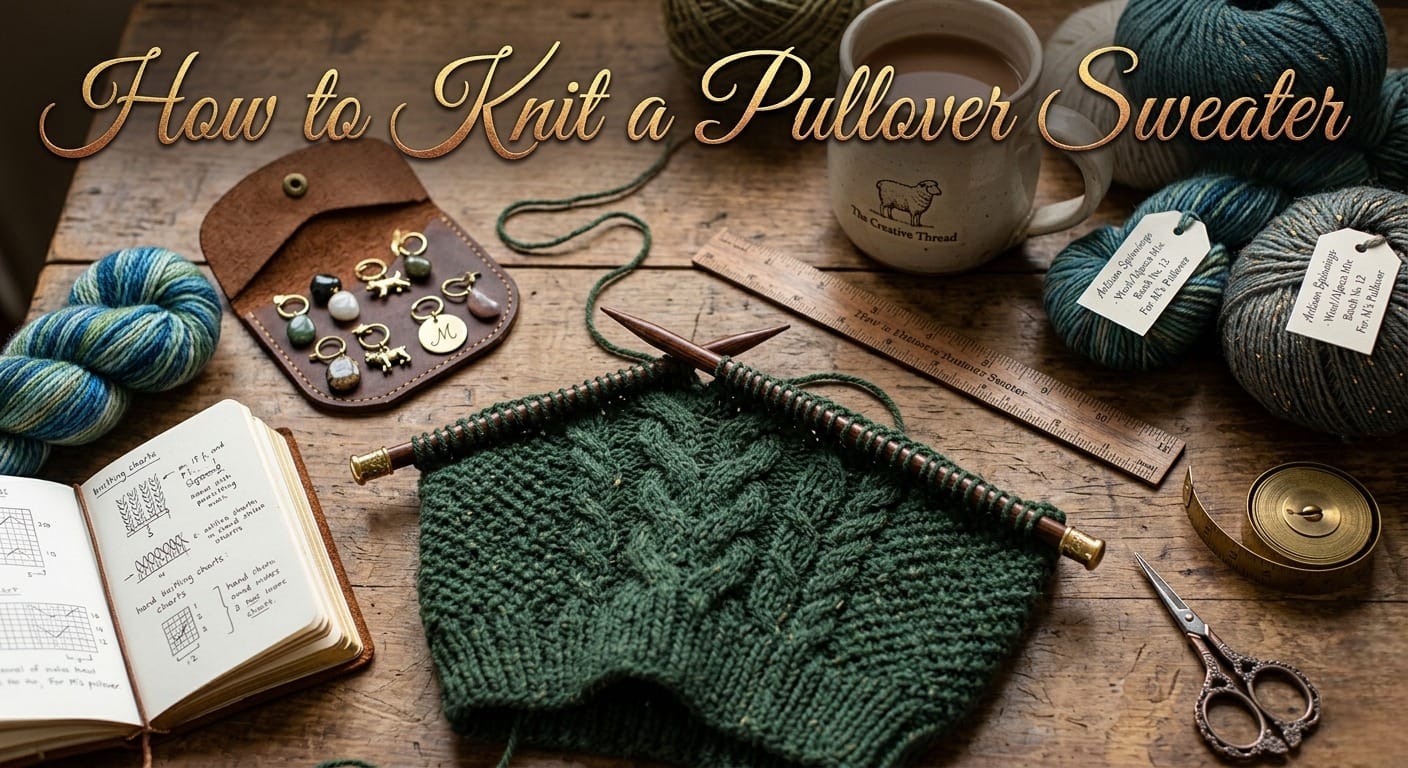 How to Knit a Pullover Sweater?