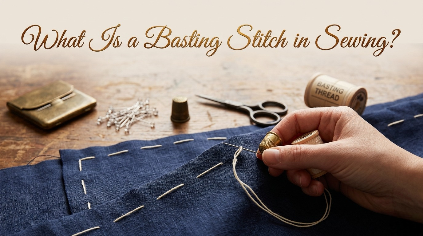 What Is a Basting Stitch in Sewing?