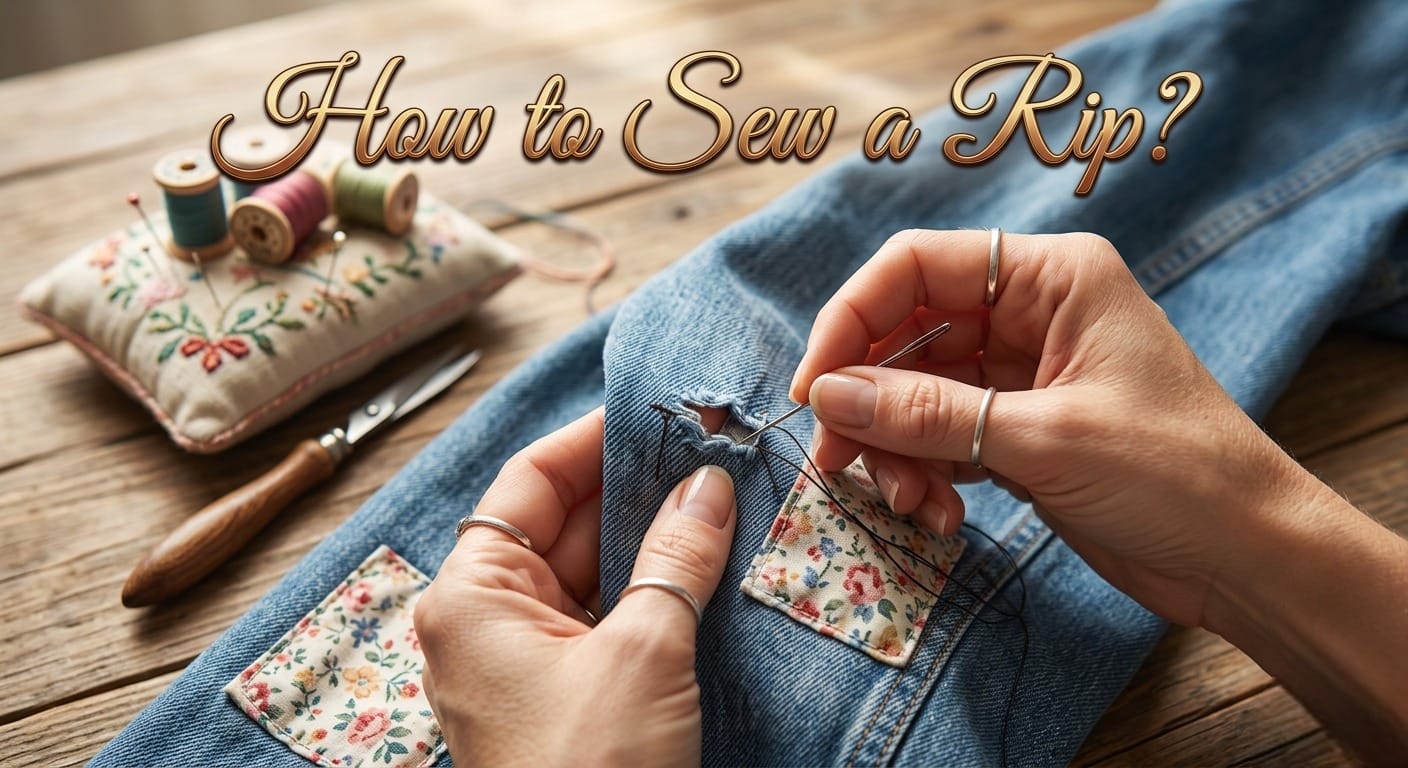 How to Sew a Rip?