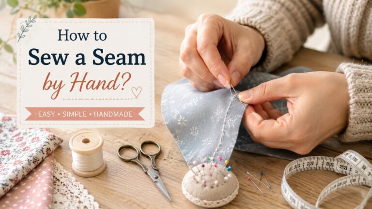 How to Sew a Seam by Hand?