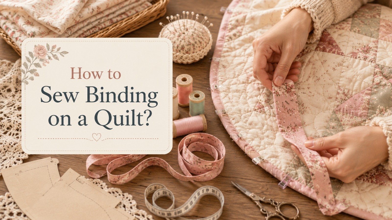 How to Sew Binding on a Quilt?