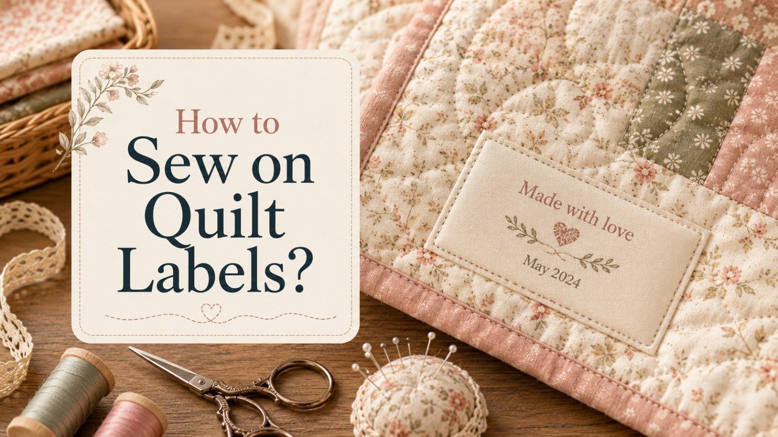 How to Sew on Quilt Labels?